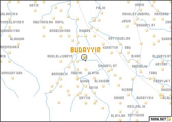 map of Budayyir