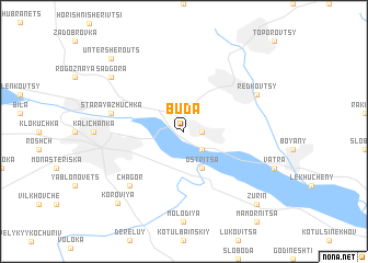 map of Buda