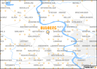 map of Budberg