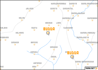 map of Budda