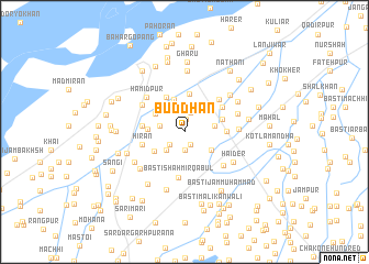 map of Buddhān