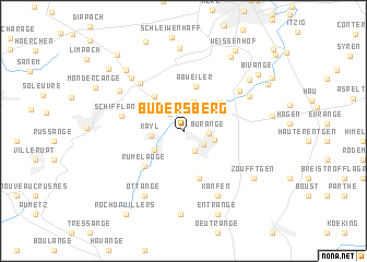 map of Budersberg