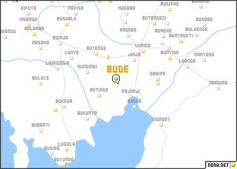 map of Bude