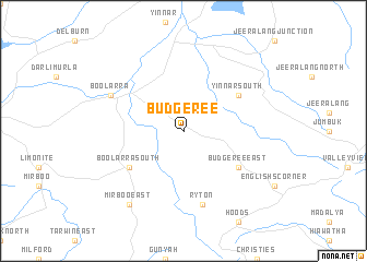 map of Budgeree