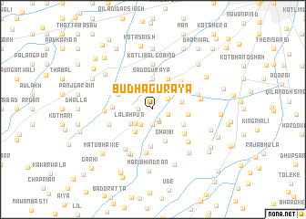 map of Budha Gurāya