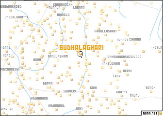 map of Budha Laghāri