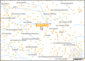 map of Budhāni