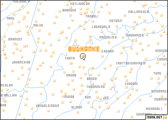 map of Būdhanke