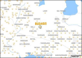 map of Budhan