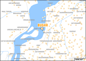 map of Budhā