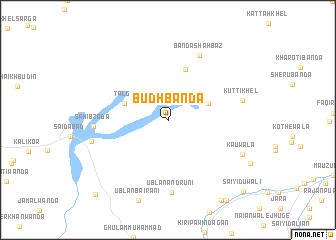 map of Budh Bānda