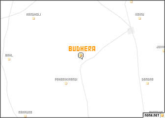 map of Budhera