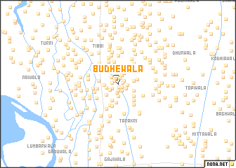 map of Budhewāla