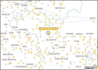 map of Budhi Dhak