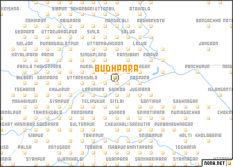 map of Budhpāra