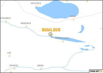 map of Budilovo