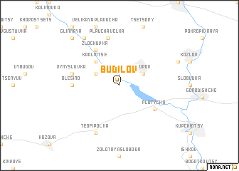 map of Budilov