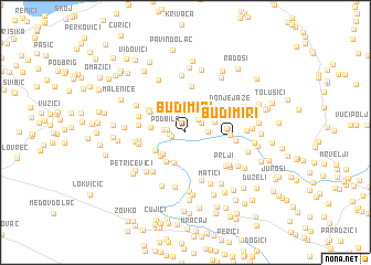 map of Budimiri