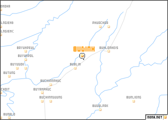 map of Bù Dinh