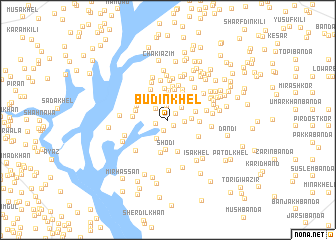 map of Budīn Khel