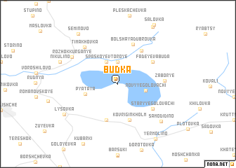 map of Budka