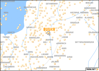map of Budka