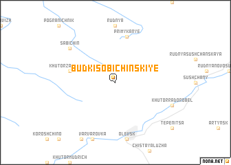 map of Budki Sobichinskiye