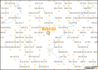 map of Budkov