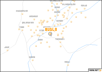 map of Budla