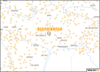 map of Budnai Bānda