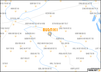 map of Budniki