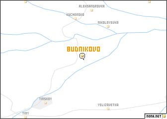map of Budnikovo