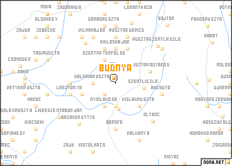 map of Budnya