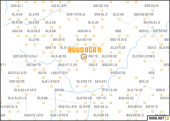 map of Budo Agan