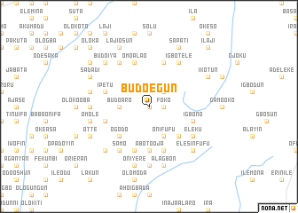 map of Budo Egun