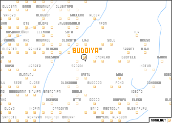 map of Budo Iya