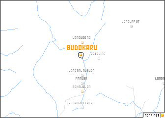 map of Budok Aru