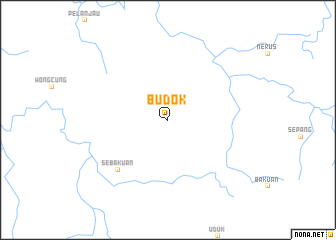 map of Budok