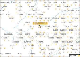 map of Budo Musa