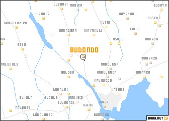 map of Budondo