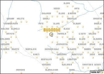 map of Budo Ode