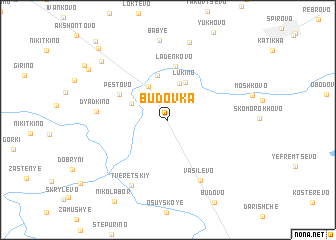 map of Budovka