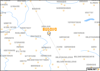 map of Budovo