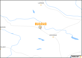 map of Budowo