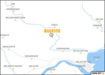map of Budrino