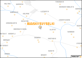 map of Budskiye Vyselki