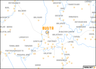 map of Budta