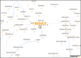 map of Buduco