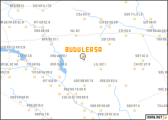 map of Buduleasa