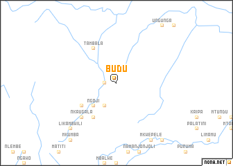 map of Budu